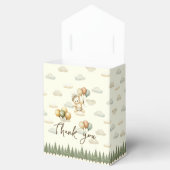 Floating Bear Adventures Babydusche Danke Geschenkschachtel (Geöffnet)