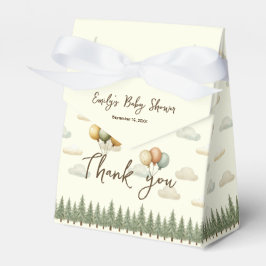 Floating Bear Adventures Babydusche Danke Geschenkschachtel