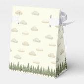 Floating Bear Adventures Babydusche Danke Geschenkschachtel (Rückseite)