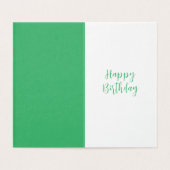 FLOATING Birthday (Innenseite Aufgefaltet)