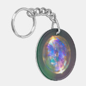 Floating-Blase-Reflektion Schlüsselanhänger (Vorderseite links)