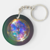 Floating-Blase-Reflektion Schlüsselanhänger (Rückseite)