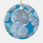 Floating Blasen Weihnachtsgeschmack Keramik Ornament (Hinten)