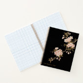Floating Blossoms: The Maki-e Style Sakura & Gold Notizblock (Innenseite)