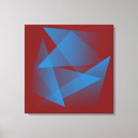 Floating Blue Fragments