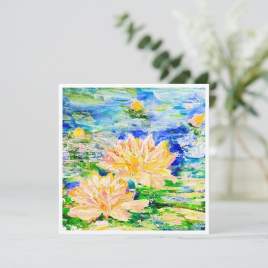 Floating-Blume (Stehend Vorderseite)