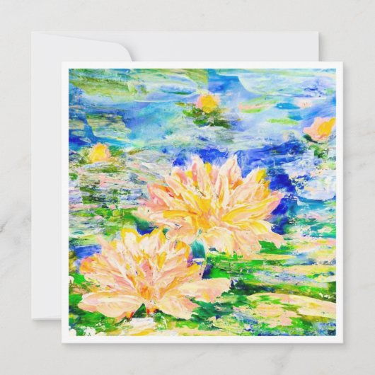 Floating-Blume (Vorderseite)