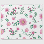 Floating-Blume Geschenkpapier (Flach)