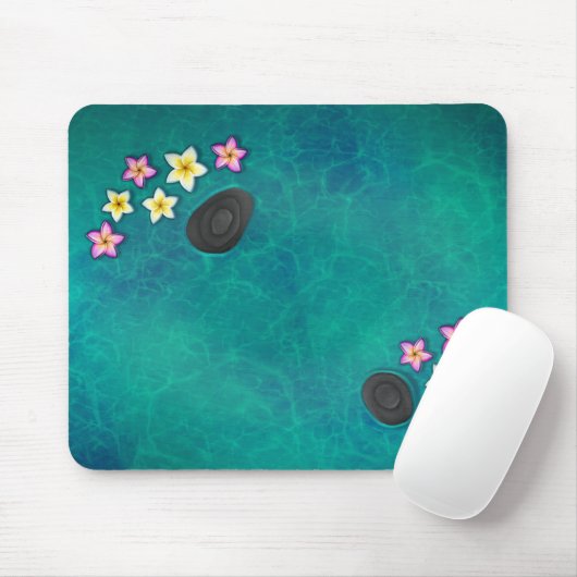 Floating-Blume Wellness-Center-Maus-Pad Mousepad (Mit Mouse)
