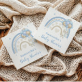 Floating Bunny Boho Baby Shower Serviette