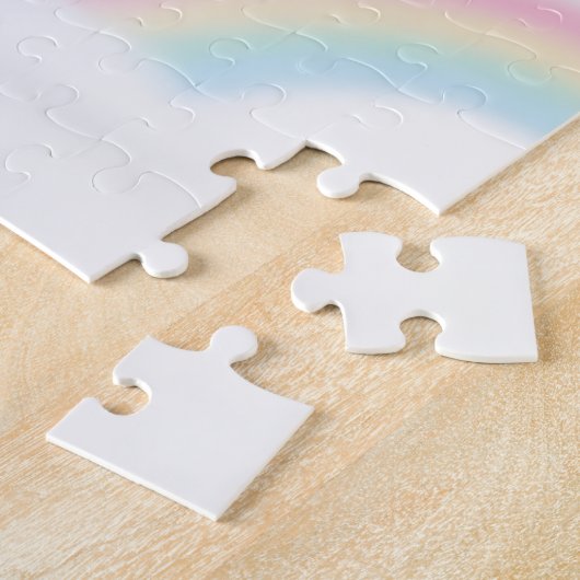 Floating Castle Rainbow Clouds Fantasy Puzzle  (Seite)