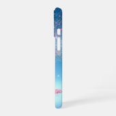 Floating Cherry Blossom Tree & Light Phone Case iPhone 16 Hülle (Linke Seite)