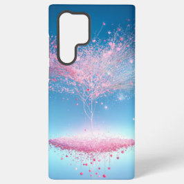Floating Cherry Blossom Tree & Light Phone Case Samsung Galaxy Hülle