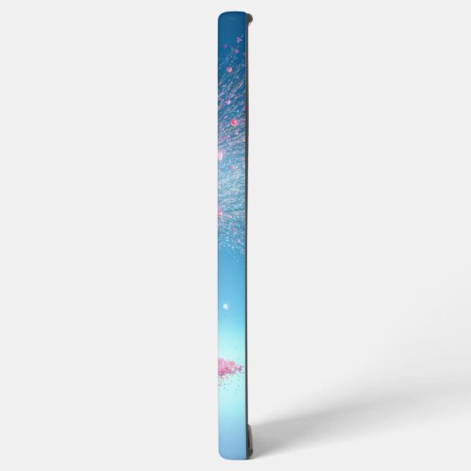 Floating Cherry Blossom Tree & Light Phone Case Samsung Galaxy Hülle (Linke Seite)