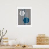 Floating Circles 3 Poster (Küche)