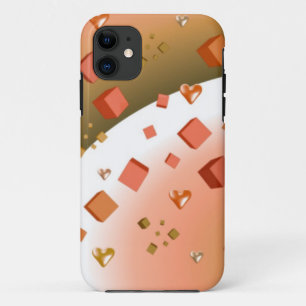 Floating Cubes and Hearts Case-Mate iPhone Hülle