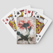 Floating Dahlia Classic Playing Cards Spielkarten (Rückseite)