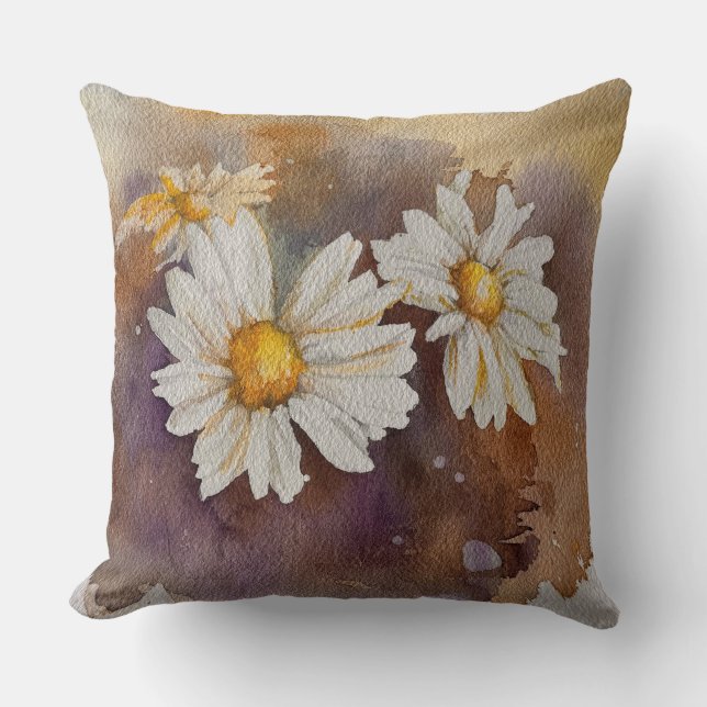 Floating Daisies Kissen (Vorderseite)