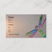 Floating Dragonfly-Visitenkarte Visitenkarte (Vorderseite)