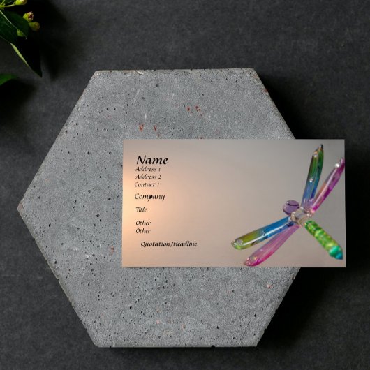 Floating Dragonfly-Visitenkarte Visitenkarte