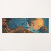 Floating Dreamscapes: Surreal Sky Islands Yogamatte (Vorderseite (Horizontal))