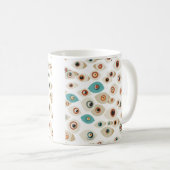 Floating-Eyeballs-Tasse Kaffeetasse (VorderseiteRechts)