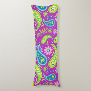 Floating farbige Paisley Kissen