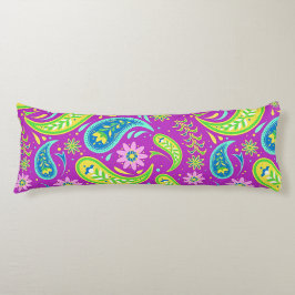 Floating farbige Paisley Kissen