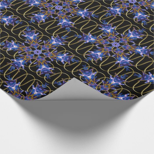 Floating Flakes2 bei Ritterwackelpapier Geschenkpapier (Ecke)