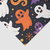 Floating Friendly Ghosts and Confetti Halloween Seidenpapier (Ausschnitt)