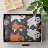 Floating Friendly Ghosts and Confetti Halloween Seidenpapier (Geschenk)