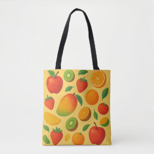 Floating Fruits - Lebhaftes Sommermuster Tasche