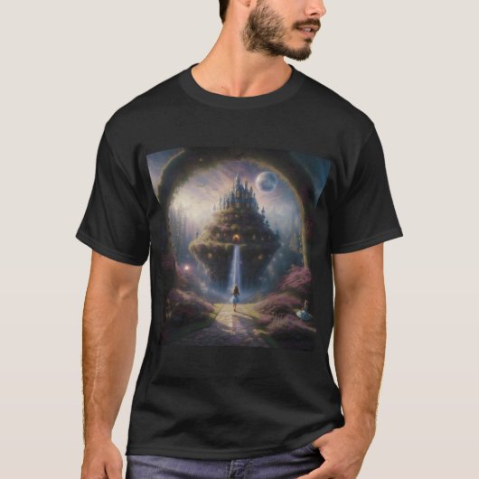 Floating Future Art T-Shirt (Vorderseite)