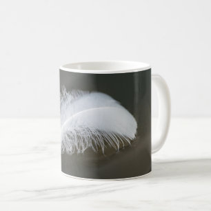 Floating Gänsefeathers Coffee Tasse