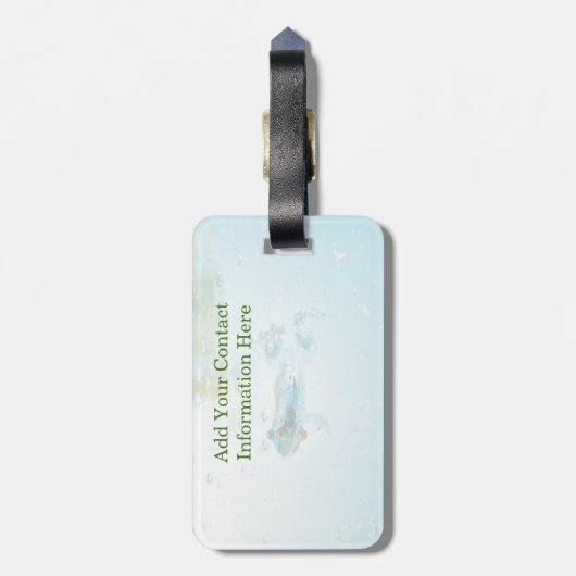 Floating Gepäckanhänger (Rückseite vertikal)