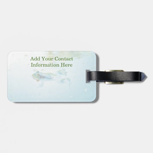 Floating Gepäckanhänger (Rückseite horizontal)