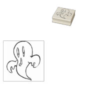 Floating Ghost 4 Briefmarke zur Illustration Gummistempel (Stempel)