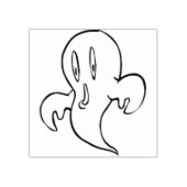 Floating Ghost 4 Briefmarke zur Illustration Gummistempel (Prägung)
