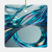 Floating Glass Water Keramikornament (Rückseite)