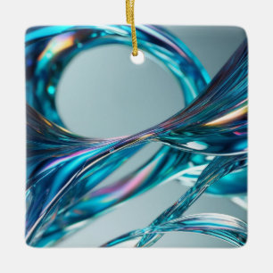 Floating Glass Water Keramikornament