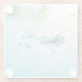 Floating Glasuntersetzer (Rückseite)