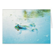 Floating-Grußkarte (Vorderseite (Horizontal))