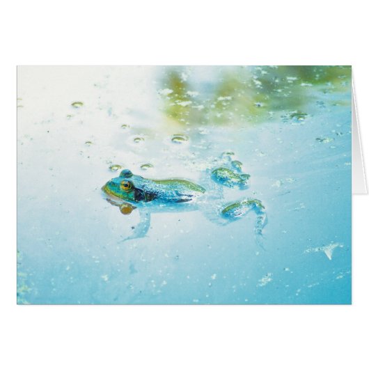 Floating-Grußkarte (Vorderseite (Horizontal))