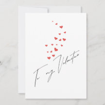 Floating Hearts für meinen Valentinstag-Text 