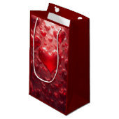 FLOATING HEARTS KLEINE GESCHENKTÜTE (Vorderseite Schrägansicht)