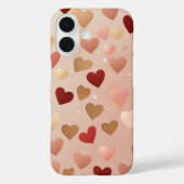 Floating Hearts Romance Case-Mate iPhone Hülle (Rückseite)