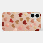 Floating Hearts Romance Case-Mate iPhone Hülle (Rückseite (Horizontal))