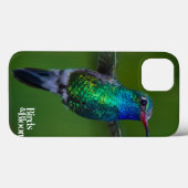 Floating Hummingbird Case-Mate iPhone Hülle (Rückseite (Horizontal))