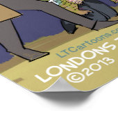 Floating Husbands Funny Poster (Ecke)