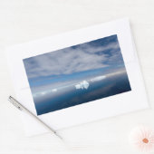 Floating ice in Antarctica Rechteckiger Aufkleber (Umschlag)